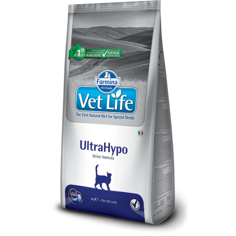 Buy Farmina Vet Life UltraHypo Feline Formula Cat Food, 2kg Online At ...