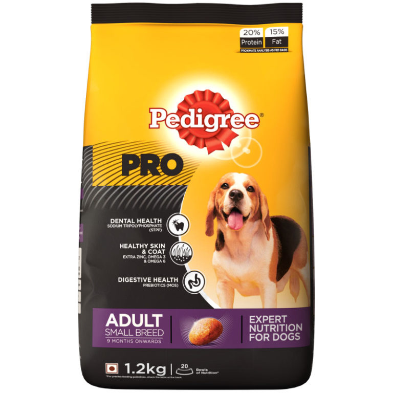 Buy Pedigree Senior Chicken & Rice Dry Dog Food Online at Low Price in